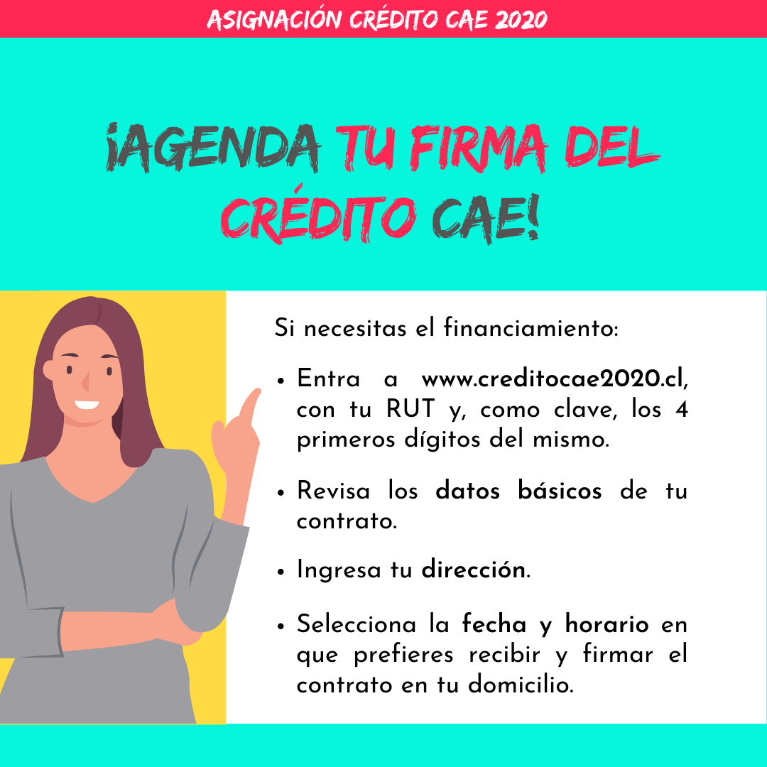 ¡ATENCIÓN INACAPINO! Se extienden plazo para firmar el crédito CAE